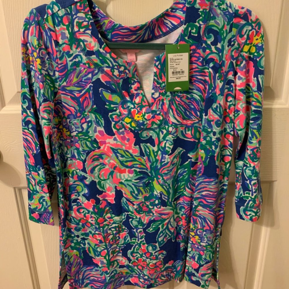Lilly Pulitzer Justina Tunic XS NWT